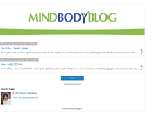 Tablet Screenshot of mindbodyhealthservices.blogspot.com