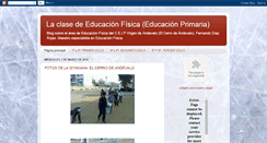 Desktop Screenshot of educacionfisicaandevaloprimaria.blogspot.com