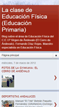 Mobile Screenshot of educacionfisicaandevaloprimaria.blogspot.com