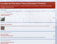 Tablet Screenshot of educacionfisicaandevaloprimaria.blogspot.com