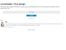 Tablet Screenshot of evaslinneklader.blogspot.com