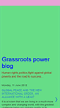 Mobile Screenshot of powergrassroots.blogspot.com