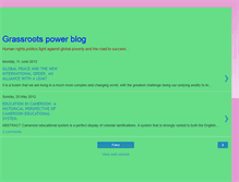 Tablet Screenshot of powergrassroots.blogspot.com