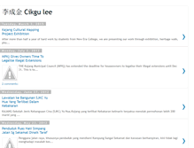 Tablet Screenshot of cikgulee-kajang.blogspot.com