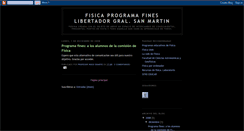 Desktop Screenshot of fisicaprogramafineslgsm.blogspot.com
