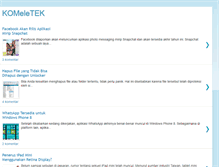 Tablet Screenshot of komeletek.blogspot.com