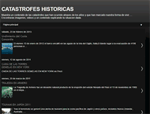 Tablet Screenshot of catastrofeshistoricas.blogspot.com