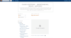 Desktop Screenshot of chris-cashgiftingmentor.blogspot.com