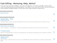 Tablet Screenshot of chris-cashgiftingmentor.blogspot.com