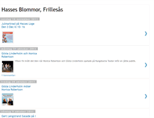 Tablet Screenshot of hassesblommor.blogspot.com