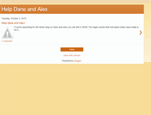 Tablet Screenshot of daneandalex.blogspot.com