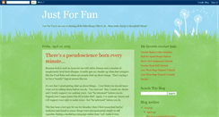 Desktop Screenshot of justforfun2291.blogspot.com