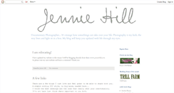 Desktop Screenshot of jenniehillphotography.blogspot.com