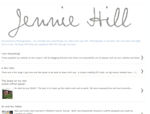 Tablet Screenshot of jenniehillphotography.blogspot.com