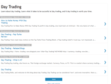 Tablet Screenshot of day-trading-now.blogspot.com