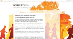 Desktop Screenshot of activeasia.blogspot.com