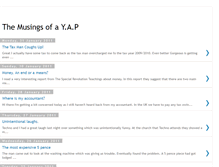 Tablet Screenshot of musingsofayap.blogspot.com