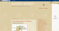 Desktop Screenshot of biomhs.blogspot.com