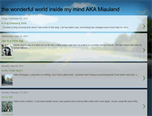 Tablet Screenshot of miaumau.blogspot.com