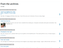 Tablet Screenshot of fromthearchives.blogspot.com