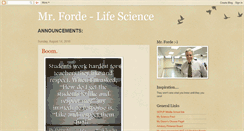 Desktop Screenshot of mrforde.blogspot.com