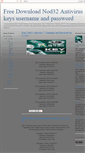 Mobile Screenshot of nod32freekeys.blogspot.com