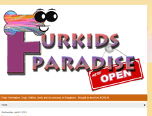 Tablet Screenshot of furkidsparadise2.blogspot.com