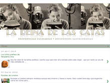 Tablet Screenshot of lareinadelascatas.blogspot.com