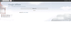 Desktop Screenshot of googleaffiliate-thai.blogspot.com