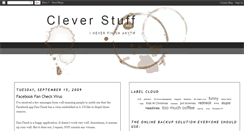 Desktop Screenshot of cleverchris.blogspot.com