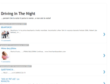 Tablet Screenshot of drivinginthenight.blogspot.com