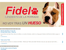 Tablet Screenshot of candidatofidel.blogspot.com