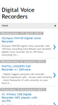 Mobile Screenshot of best-digital-recorder.blogspot.com