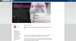 Desktop Screenshot of methusulamum.blogspot.com