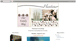 Desktop Screenshot of hunters-aforeverfamily.blogspot.com