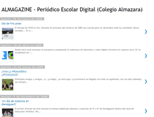 Tablet Screenshot of periodicoalmazara.blogspot.com