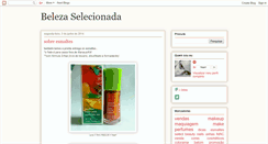 Desktop Screenshot of belezaselecionada.blogspot.com