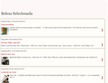 Tablet Screenshot of belezaselecionada.blogspot.com