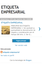 Mobile Screenshot of etiquetaempresarial.blogspot.com