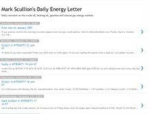 Tablet Screenshot of daily-energy-letter.blogspot.com