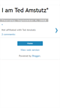 Mobile Screenshot of iamtedamstutz.blogspot.com