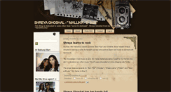 Desktop Screenshot of karishma-dedicatedtoshreyaghoshal.blogspot.com