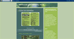 Desktop Screenshot of agroambientalpio12.blogspot.com