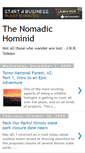 Mobile Screenshot of nomadichominid.blogspot.com