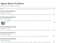 Tablet Screenshot of algarvebeaches.blogspot.com