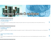 Tablet Screenshot of finance-news-updates.blogspot.com