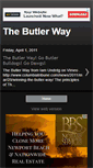 Mobile Screenshot of butlerway.blogspot.com