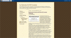 Desktop Screenshot of lahistoriadelcronista.blogspot.com