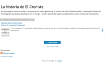 Tablet Screenshot of lahistoriadelcronista.blogspot.com