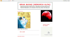 Desktop Screenshot of mrakbadaz.blogspot.com